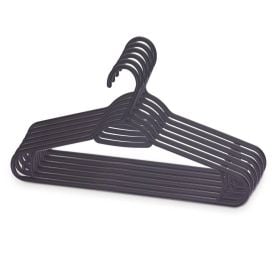 Jogo de Cabides Tintureiro Leve 6 Pague 5 Dasplast - Preto