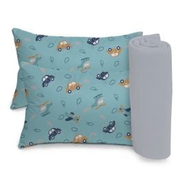 Jogo De Cama Bebê 100% Algodão Havan Baby 3 Pçs - Viagem