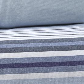 Jogo de Cama Casal 100% Algodão Royale Havan Casa 4 Peças - Theo Azul