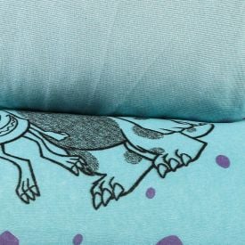 Jogo de Cama Casal Disney Portallar 3 p&ccedil;s - Monstros SA