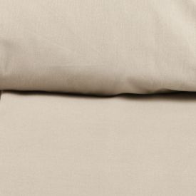 Jogo de Cama Casal Percal Buona Fortuna 4 pçs - Cru Liso