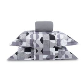 Jogo de Cama Casal Percal Buona Fortuna 4 pçs - Miguel Chumbo