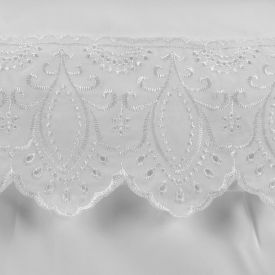 Jogo de Cama Casal Imperial com Renda Havan Casa 4 p&ccedil;s - Branco