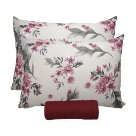 Jogo de Cama Casal Malha Solecasa Havan Casa 3 pçs - Hera Bloodstone