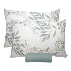 Jogo de Cama Casal Malha Solecasa Havan Casa 3 pçs - Madrid Verde Topaz