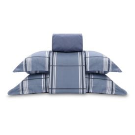 Jogo de Cama King Buona Fortuna 4Peças - Ravi Azul