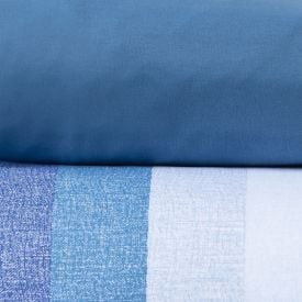 Jogo de Cama King 4 Pe&ccedil;as Buona Fortuna - Caio Azul