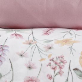 Jogo De Cama King Elegance Havan Casa 4 P&ccedil;s - Gardenia Flower Rosa
