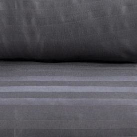 Jogo de Cama King Stripe Provence Havan Casa 4 pçs - Cinza