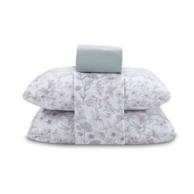 Jogo De Cama Queen 100% Algodão Royale 4 Peças - Joana Verde