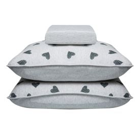 Jogo De Cama Queen 3 Peças Mescla Urban Confort - Corações