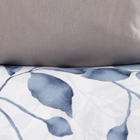 Jogo de Cama Queen Percal Buona Fortuna 4 pçs - Jade Prata