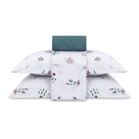 Jogo de Cama Queen Percal Buona Fortuna 4 p&ccedil;s - Natalia Verde