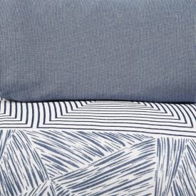 Jogo de Cama Queen Malha Havan Paris 3 pçs - Canoas Azul