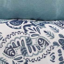 Jogo de Cama Queen Malha Havan Paris 3 pçs - Magneto Blue Tempestade