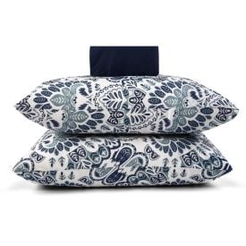 Jogo de Cama Queen Malha Solecasa Havan Casa 3 pçs - Magneto Blue 