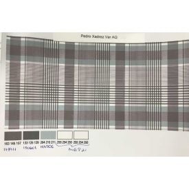 Jogo de Cama Queen Napoli Havan Casa 4 pçs - PEDRO XADREZ/CINZA