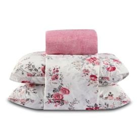 Jogo de Cama Queen Napoli Havan Casa 4 pçs - Cecilia Rosa