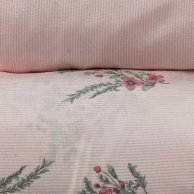 Jogo de Cama Queen Napoli Havan Casa 4 pçs  - Romantic Flowers Rosa