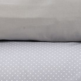 Jogo de Cama Queen Percal Buona Fortuna 3 pçs - Poa Prata