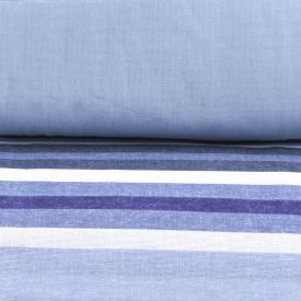 Jogo De Cama Solteiro 100% Algodão Royale Havan Casa 3 Pçs - Theo Azul