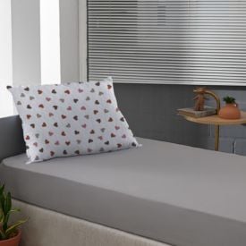 Jogo de Cama Solteiro Malha Havan Casa 2 pçs - Amabile Rose