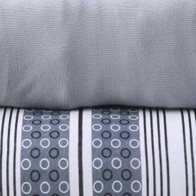 Jogo de Cama Solteiro Malha Solecasa Havan Casa 2 pçs - Bahamas Cinza