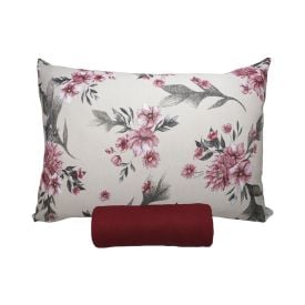 Jogo de Cama Solteiro Malha Solecasa Havan Casa 2 pçs - Hera Bloodstone