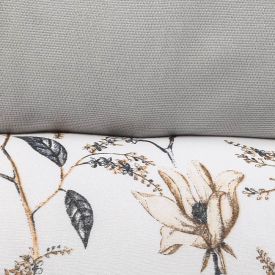 Jogo de Cama Solteiro Malha Solecasa Havan Casa 2 pçs - Floral Castor 