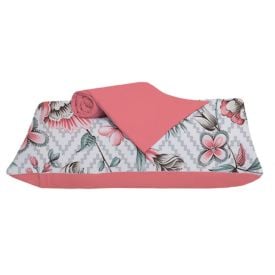 Jogo De Cama Solteiro Malha 100% Algodão Solecasa 2 Pçs - Lorena Goiaba