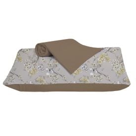 Jogo De Cama Solteiro Malha 100% Algodão Solecasa 2 Pçs - Unique Savana