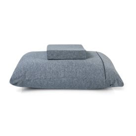 Jogo De Cama Solteiro 2 Peças Mescla Urban Confort - Cinza