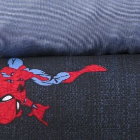 Jogo De Cama Solteiro Marvel Portallar 2 Pçs - Homem Aranha