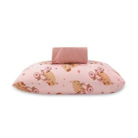 Jogo de Cama Solteiro Kids Malha Solecasa by Havan Kids 2 pçs - Capivara