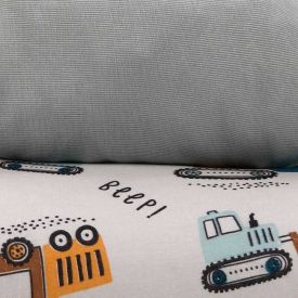 Jogo de Cama Solteiro Kids Malha Solecasa by Havan Kids 2 pçs - Máquinas