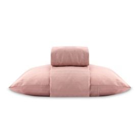 Jogo de Cama Solteiro 3 Pe&ccedil;as Stripe Firenze Havan Casa - Rose