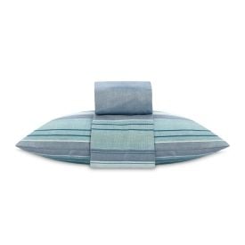 Jogo de Cama Solteiro Napoli Havan Casa 3 Peças - Grey Acqua