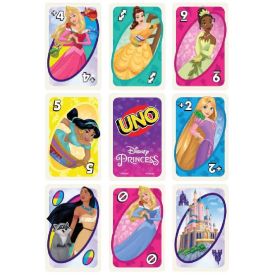 Jogo De Cartas Uno Disney Princesas Mattel - GYY69
