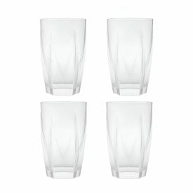 Jogo De Copos Nadir Estela 4 Peças - 460ml