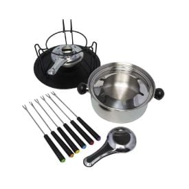 Jogo De Fondue Inox Casita - 11 Peças