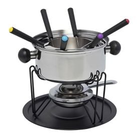 Jogo de Fondue Inox Casita - 11 Peças