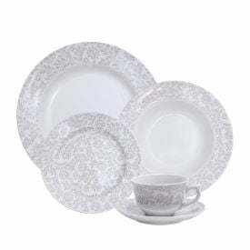 Jogo De Jantar Harmony 20 Peças Havan Casa - Porcelana