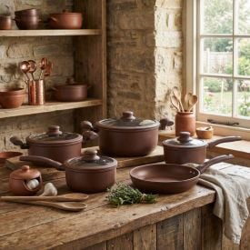 Jogo de Panelas a Indução Carmin Hauskraft - 5 Peças