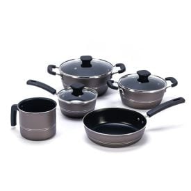 Jogo De Panelas Sicília Tramontina 5 Peças - Marrom