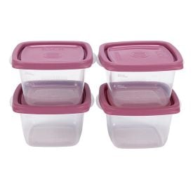 Jogo de Potes com Tampa 4 Peças 360Ml Sanremo - Sortido