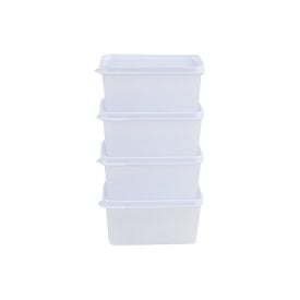 Jogo De Pote Herméticos Essencial Dup 500 Ml - 4 Peças