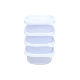 Jogo De Potes Mais Plasvale 250 Ml - 4 Peças