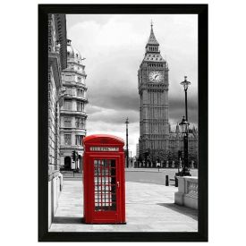 Jogo de Quadros Decorativos 28Cm 3 Peças Fx Quadros - Trio Paris