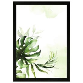 Jogo de Quadros Decorativos 28Cm 3 Peças Fx Quadros - Verdes
