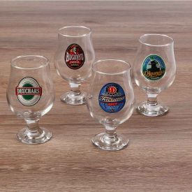 Jogo de Taças de Vidro Happy Hour Ruvolo 380Ml - Sortida